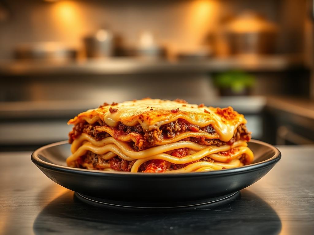 Beef Lasagna — chef-prepared frozen meal