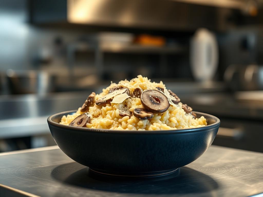 Chicken & Mushroom Risotto — chef-prepared frozen meal