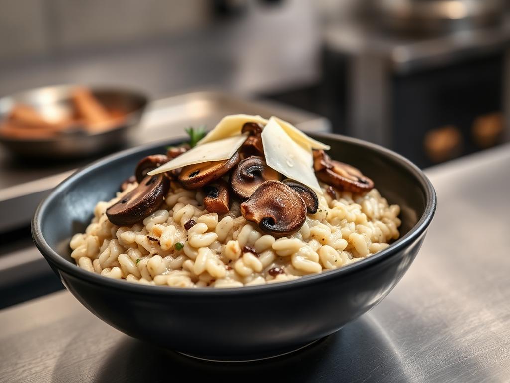 Mushroom Risotto — chef-prepared frozen meal