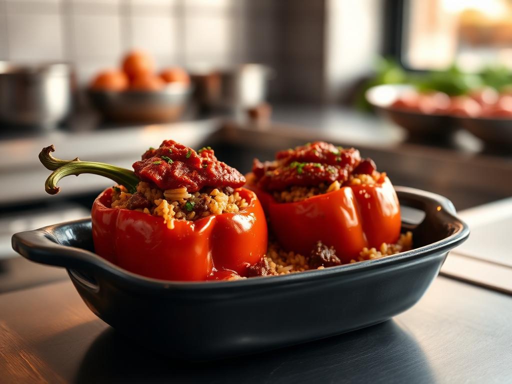 Stuffed Peppers — chef-prepared frozen meal